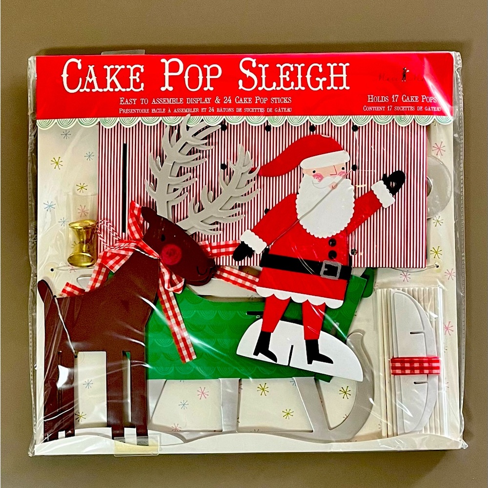 Christmas Themed Santa/Reindeer Cakepop Display Stand